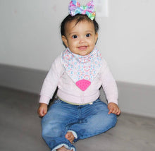 Load image into Gallery viewer, BandaBib with Teether 4-Pack: Geodes