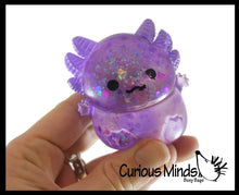 Load image into Gallery viewer, 1 Axolotl Sugar Ball - Syrup Molasses Thick Glue/Gel Stress