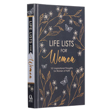 Load image into Gallery viewer, Life Lists for Women Gift Book