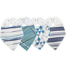 Load image into Gallery viewer, Max Organic Bandana Bib 4-Pack