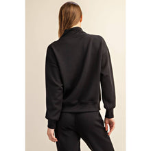 Load image into Gallery viewer, MODAL POLY SPAN SCUBA LUXE HALF ZIP JACKET: True Red / S