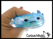 Load image into Gallery viewer, 1 Axolotl Sugar Ball - Syrup Molasses Thick Glue/Gel Stress