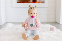 Load image into Gallery viewer, Bandana Bib with Teether 4-Pack: Ava