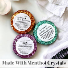 Load image into Gallery viewer, Menthol Trio Shower Steamers 6 Pack