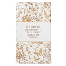 Load image into Gallery viewer, Promises From God For Women White Faux Leather Gift Book