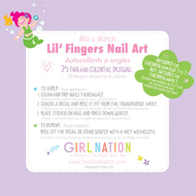 Load image into Gallery viewer, Lil' Fingers Nail Art- Mermaids & Friends