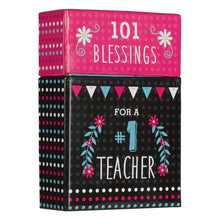 Load image into Gallery viewer, 101 Blessings for a #1 Teacher Box of Blessings