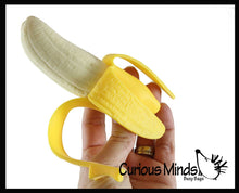 Load image into Gallery viewer, 1 Realistic Stretchy Banana - Sensory, Stress, Squeeze Fidge