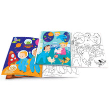 Load image into Gallery viewer, Space Adventure Dry Erase Coloring Book