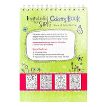 Load image into Gallery viewer, Inspirational Coloring Book For Girls