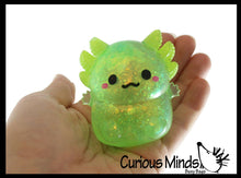 Load image into Gallery viewer, 1 Axolotl Sugar Ball - Syrup Molasses Thick Glue/Gel Stress