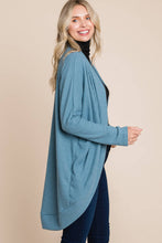 Load image into Gallery viewer, TL1748 WAFFLE KNIT CARDIGAN: MARSALA / L