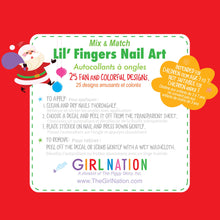 Load image into Gallery viewer, Lil' Fingers Nail Art | Holly Jolly
