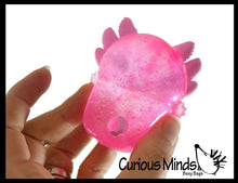Load image into Gallery viewer, 1 Axolotl Sugar Ball - Syrup Molasses Thick Glue/Gel Stress