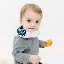Load image into Gallery viewer, BandaBib with Teether 4-Pack: Poppy Play