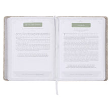 Load image into Gallery viewer, Daily Hope for a Women's Heart Taupe Faux Leather Devotional