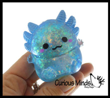 Load image into Gallery viewer, 1 Axolotl Sugar Ball - Syrup Molasses Thick Glue/Gel Stress