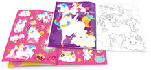 Load image into Gallery viewer, Unicorn Land Dry Erase Coloring Book