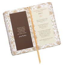 Load image into Gallery viewer, Promises From God For Women White Faux Leather Gift Book