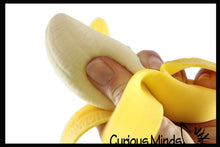 Load image into Gallery viewer, 1 Realistic Stretchy Banana - Sensory, Stress, Squeeze Fidge