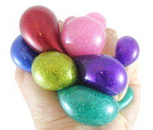 Load image into Gallery viewer, Assorted Mini Stress Balls - 5 Different Styles - Doh, Glow