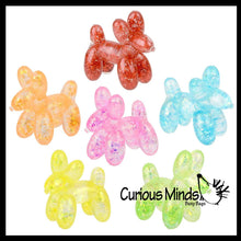 Load image into Gallery viewer, Sugar Balloon Dog Ball 3.5" - Thick Glue/Gel Syrup Molasses Stretch Ball - Ultra Squishy and Moldable Slow Rise Relaxing Sensory Fidget Stress Toy
