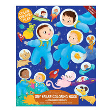 Load image into Gallery viewer, Space Adventure Dry Erase Coloring Book