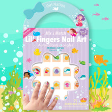 Load image into Gallery viewer, Lil' Fingers Nail Art- Mermaids & Friends