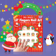 Load image into Gallery viewer, Lil' Fingers Nail Art | Holly Jolly