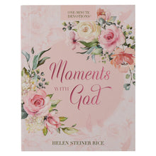 Load image into Gallery viewer, Moments with God Pink Softcover One-Minute Devotions