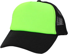 Load image into Gallery viewer, Classic Foam Front Trucker Hat: K.green-White
