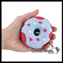 Load image into Gallery viewer, 1 Donut Doughnut Soft Doh Filled Stretch Ball with Removable
