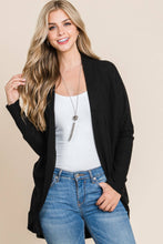 Load image into Gallery viewer, TL1748 WAFFLE KNIT CARDIGAN: MARSALA / XL
