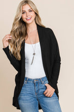 Load image into Gallery viewer, TL1748 WAFFLE KNIT CARDIGAN: MARSALA / M
