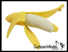 Load image into Gallery viewer, 1 Realistic Stretchy Banana - Sensory, Stress, Squeeze Fidge
