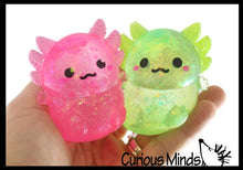 Load image into Gallery viewer, 1 Axolotl Sugar Ball - Syrup Molasses Thick Glue/Gel Stress
