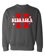 Load image into Gallery viewer, H Nebraska Crewneck Swestshirt
