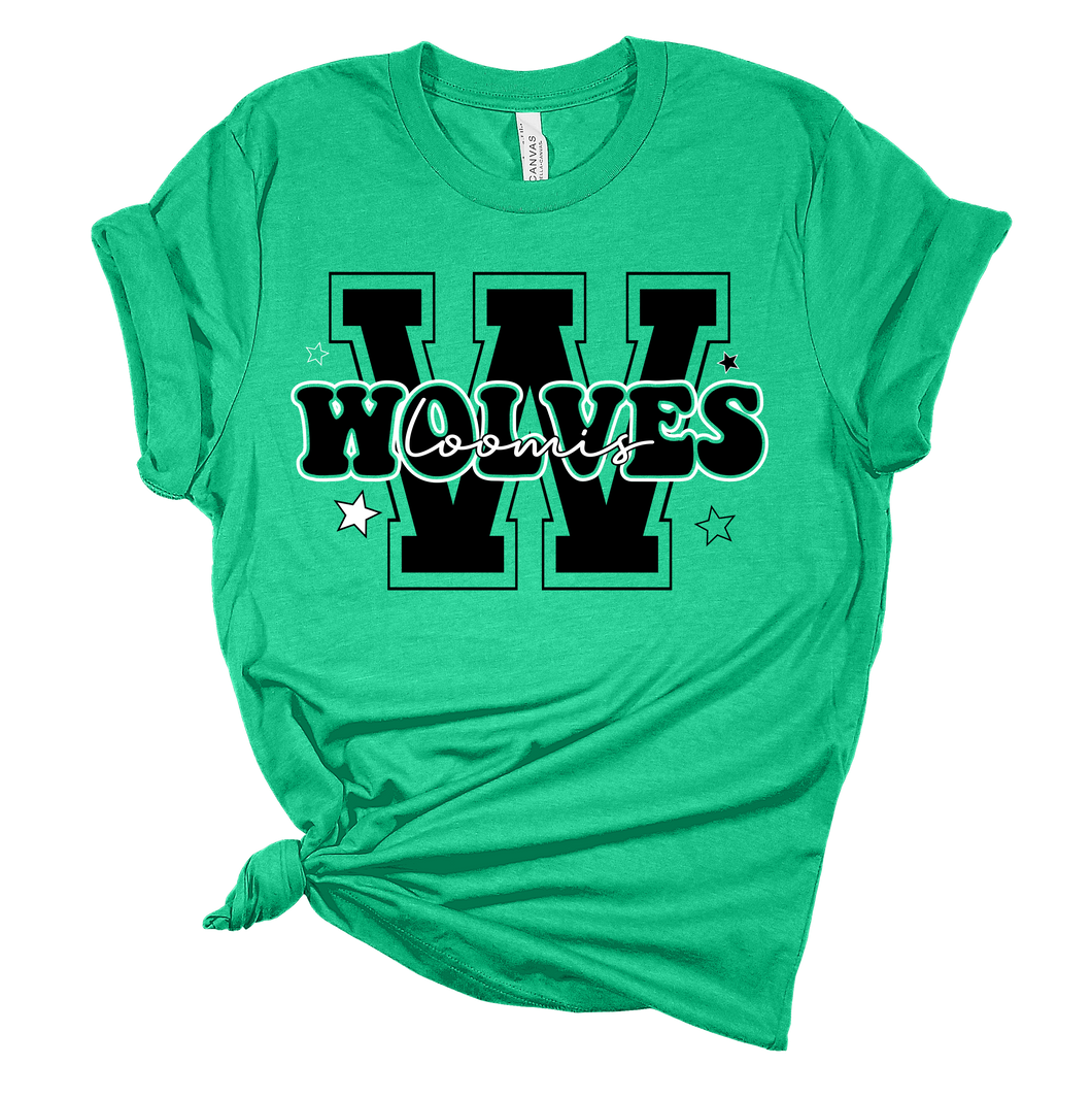 W Loomis Wolves T-Shirt
