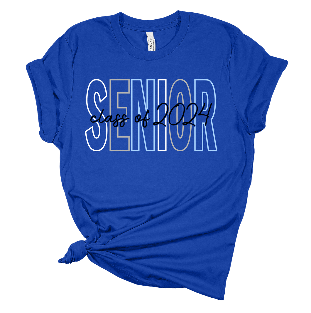 Senior Class of 2024 (Blue Design)