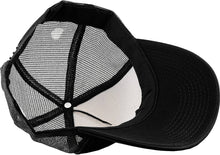 Load image into Gallery viewer, Classic Foam Front Trucker Hat: Black-White
