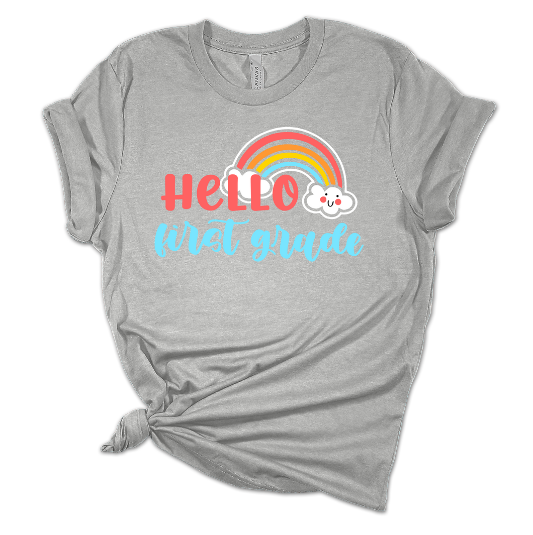 Hello [Grade] T-Shirt (adult sizes)