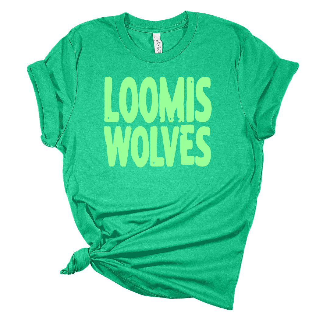 Loomis Wolves - Monochromatic