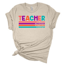 Load image into Gallery viewer, Teacher (Believer, Innovator ...) T-Shirt
