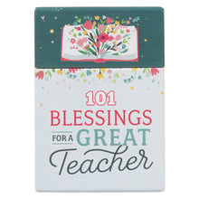 Load image into Gallery viewer, 101 Blessings for a Great Teacher Box of Blessings
