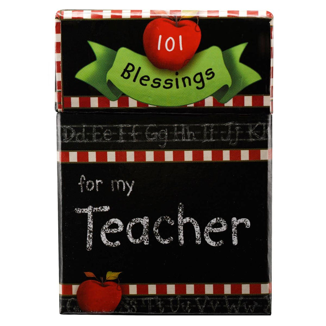 101 Blessings For My Teacher Box of Blessings