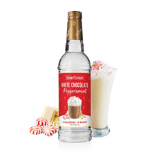 Load image into Gallery viewer, Sugar Free White Chocolate Peppermint Syrup
