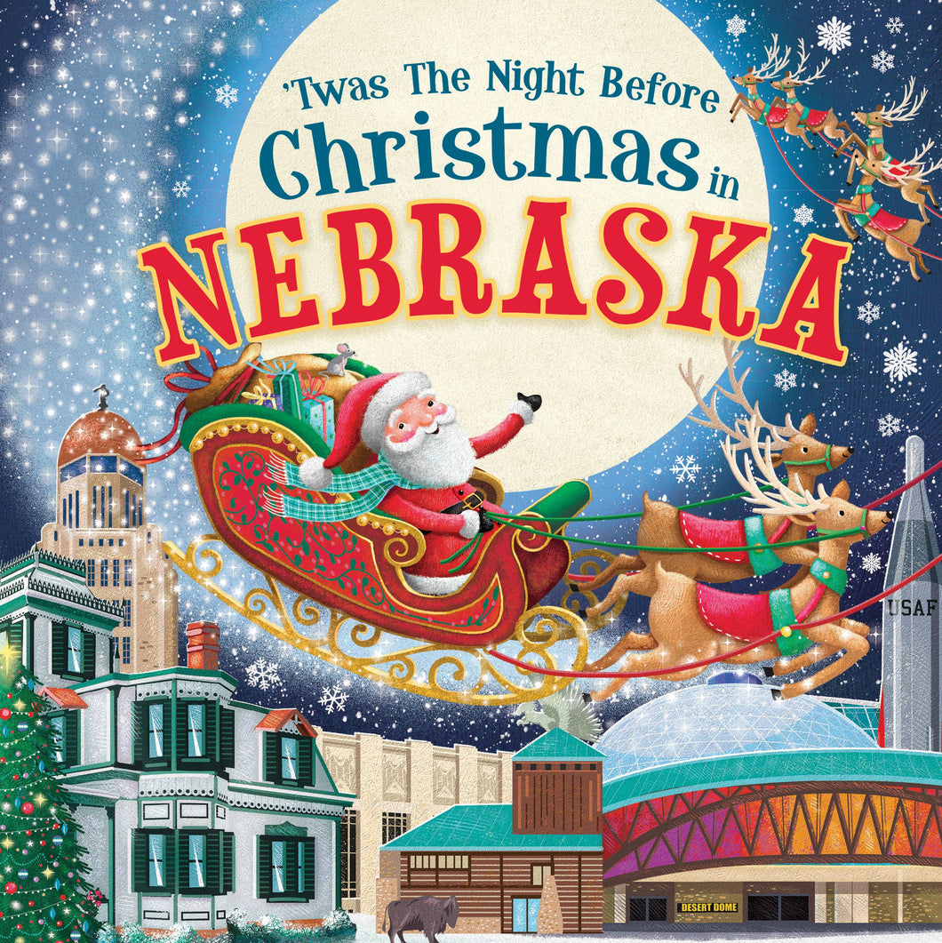 'Twas the Night Before Christmas in Nebraska (HC)