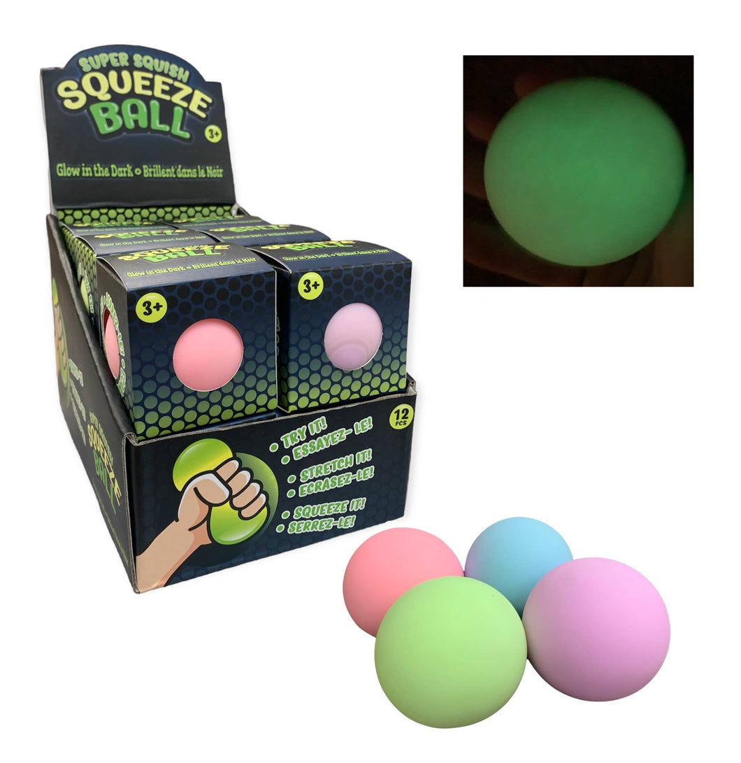 Super Squish Glow In The Dark Dough Stress Ball