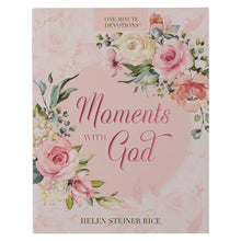 Load image into Gallery viewer, Moments with God Pink Softcover One-Minute Devotions
