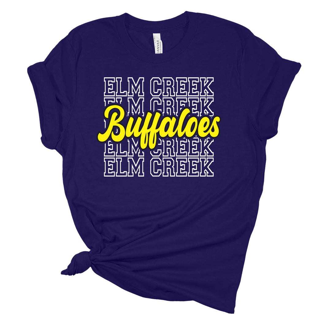 Elm Creek Buffaloes Repeat T-Shirt